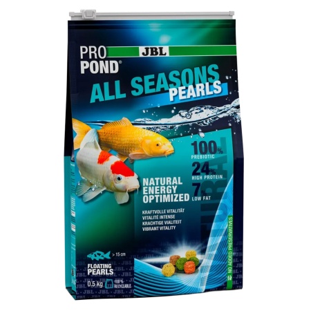 Hrana pesti iaz JBL ProPond All Seasons Pearl 0.5 kg