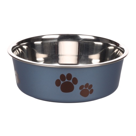 Bol inox KENA METAL Bleu 450ml