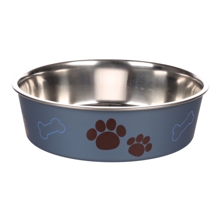 Bol inox KENA METAL Bleu 21cm/1500ml