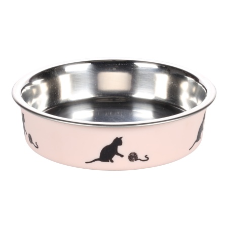 Bol pisici DENA Roz 11,5cm/180ml