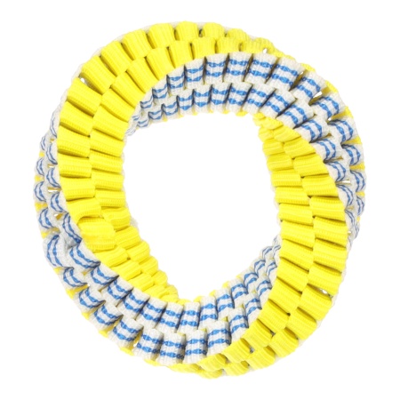 Jucarie GLOWA Inel Bleu/Galben S 13x13x3,5cm