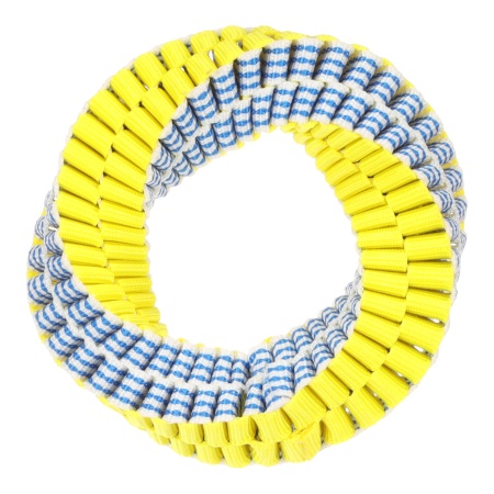 Jucarie GLOWA Inel Bleu/Galben L 15x15x4cm