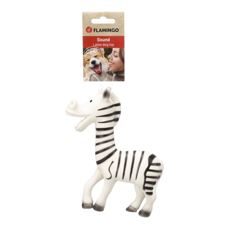 Jucarie FAGRA Zebra Alb 4,9x15x19cm
