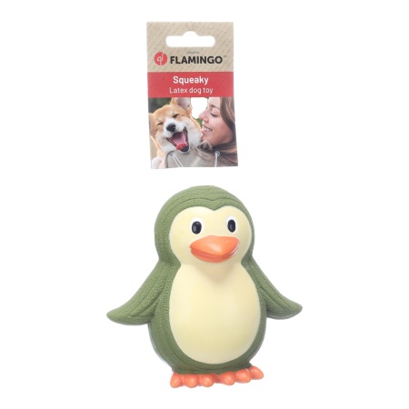 Jucarie GUPI Pinguin Khaki 13,5x7x13,4cm