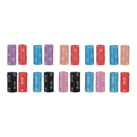 Pungi igienice BASIC Mix BONES-PAWS 2x20buc
