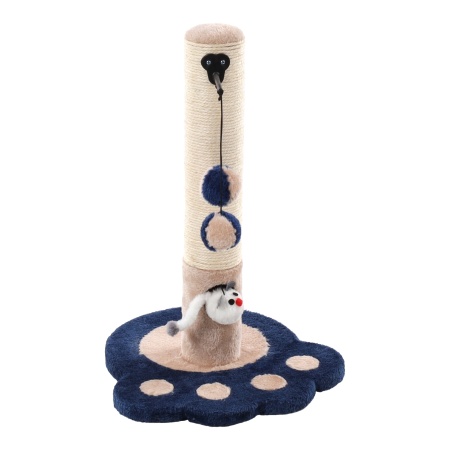 Sisal SCRATCH POLE VIVA 2 Bleu