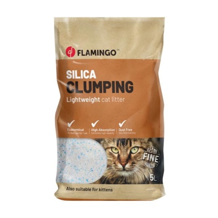 Asternut pisica Silica Fine Clumping 5l