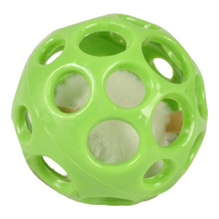 Jucarie pisica BALL HOLES+SQUEAKING