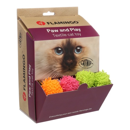 Jucarie pisica bila DAX BALL 4cm