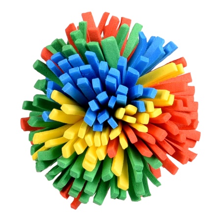 Jucarie pisica bila HOEPSY POMPOM 4.5cm