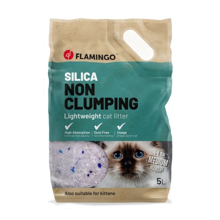 CAT LITTER SILICA MEDIUM 5L