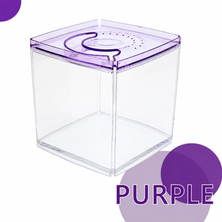 Acvariu ISTA Stylish Display Case Square Tank Mov 2.3 l