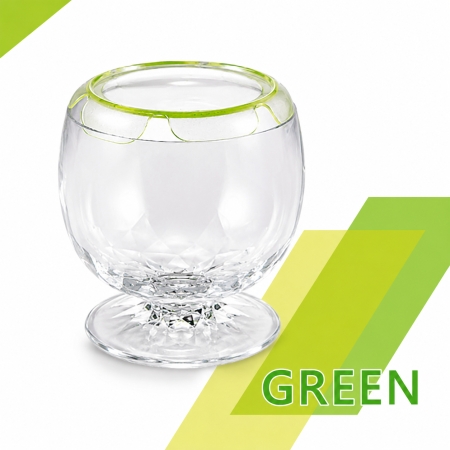 Acvariu ISTA Stylish Display Case Round Tank Verde 2.3 l