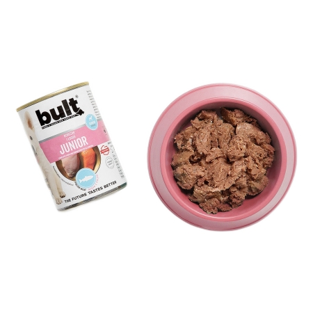 BULT DOG Junior Pui/Somon 400g