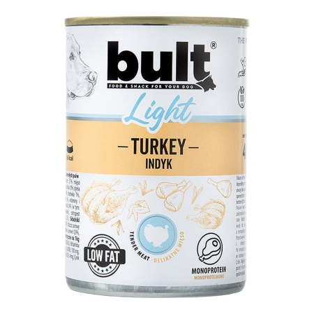 BULT DOG Light Curcan 400g