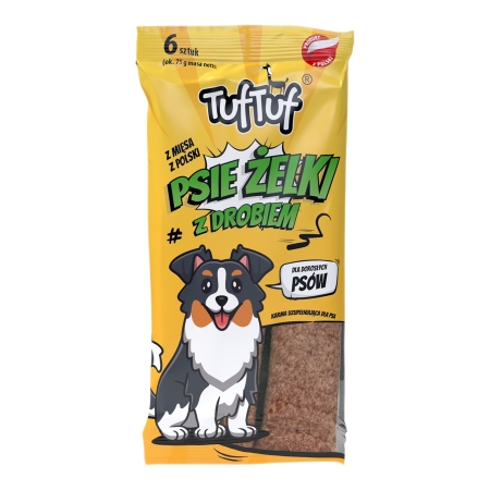 TUF TUF DOG jeleuri fasii Pasare 75g