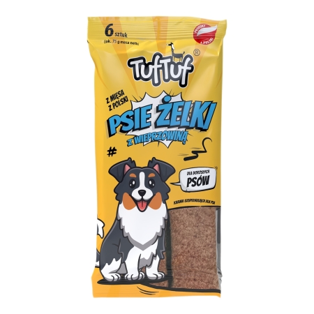 TUF TUF DOG jeleuri fasii Vita 75g