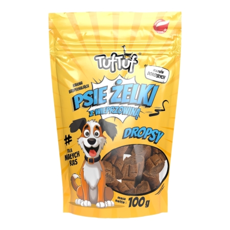 TUF TUF DOG jeleuri drops Porc 80g
