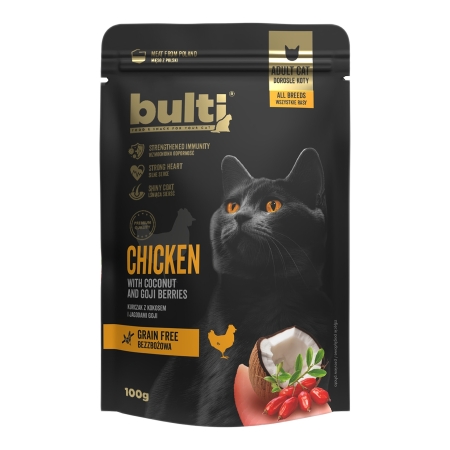 BULTI CAT plic Superfoods Pui/Goji 100g