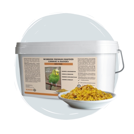 Wisbroek Premium Eggfood Canary & Budgies 3kg