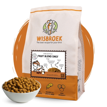 Wisbroek Parrot Fruit Blend Daily Large 3kg