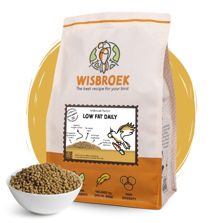 Wisbroek Parrot Low Fat Daily 3kg