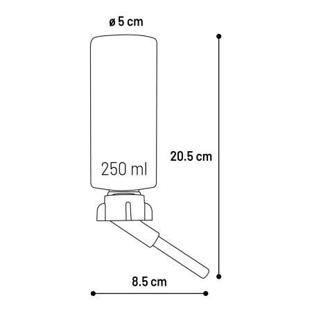 Adapator rozatoare cu bila SIPPY 250ml