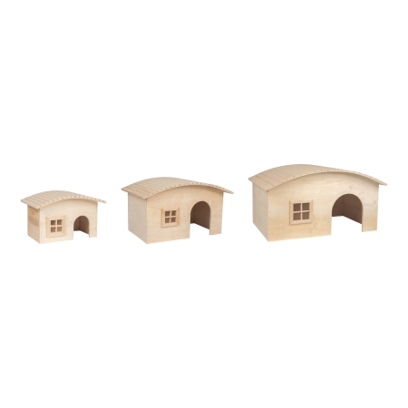 Casa lemn natural SOBY WOOD S