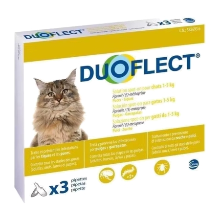 DUOFLECT Pisica 05-5kg/3pipete