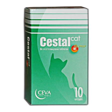 CESTAL CAT Flavour 10cpr