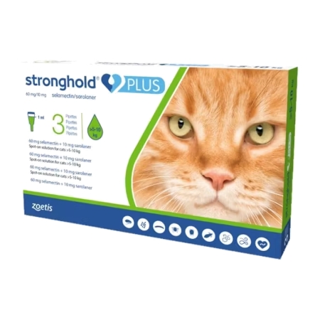 STRONGHOLD plus Pisica 60mg 5-10kg