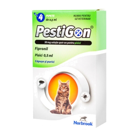 PESTIGON FIPRONIL CAT x 4 pipete