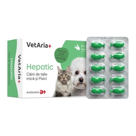 VETARIA Hepatic Caini/Pisici 30cpr