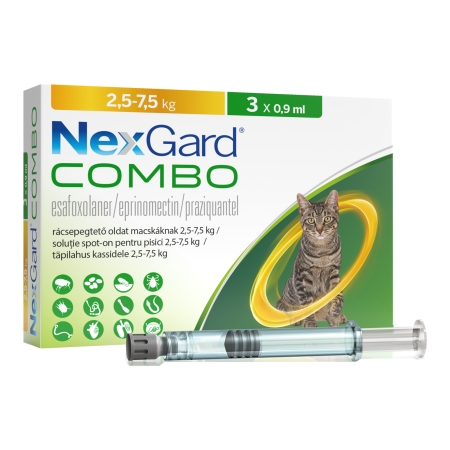 NEXGARD Combo Pisica 2.5-7.5kg