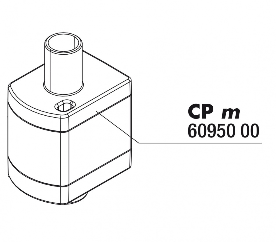 JBL Cap de pompa Cristal Profi m