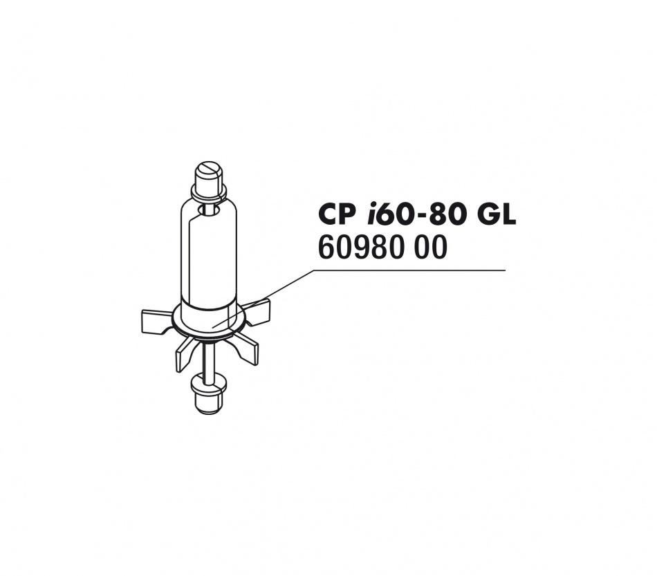 Rotor filtru intern JBL i60/i80