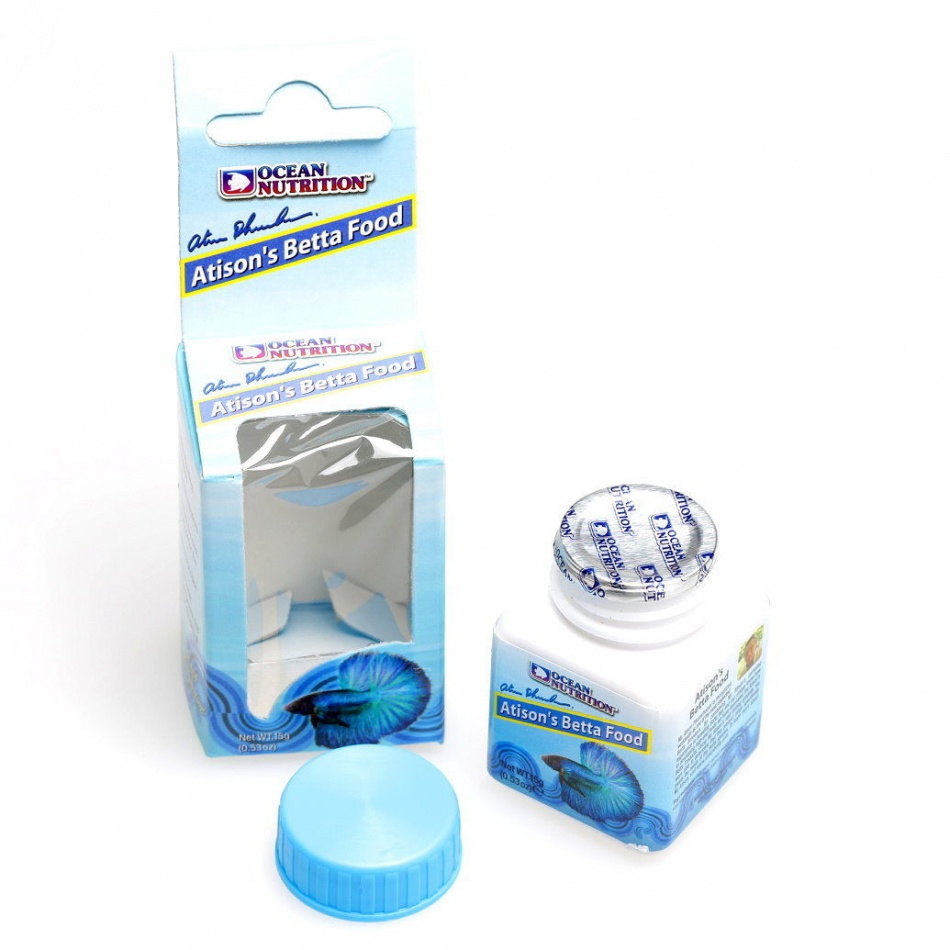 Hrana pesti acvariu Ocean Nutrition Atisons Betta Food (+/-1.5mm) 15 g 