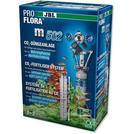 Set fertilizare CO2 acvariu JBL ProFlora set m502