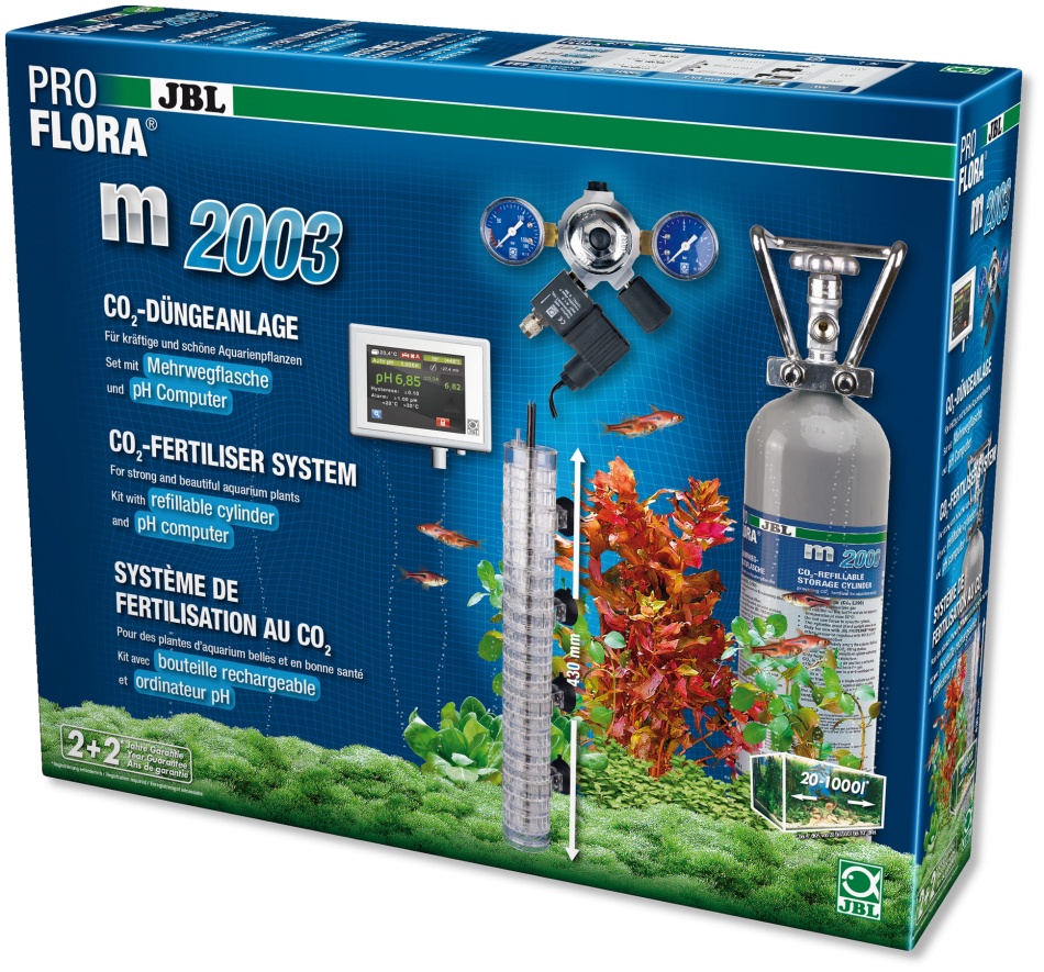 Set fertilizare CO2 JBL ProFlora m2003
