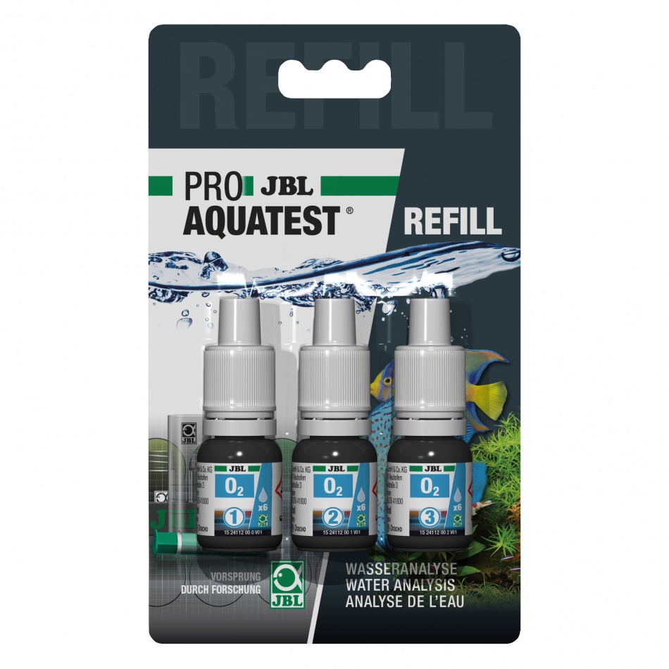 Rezerva test apa acvariu JBL PRO AQUATEST O2 Refill