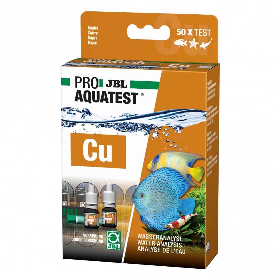 Test apa acvariu JBL PRO AQUATEST Cu 
