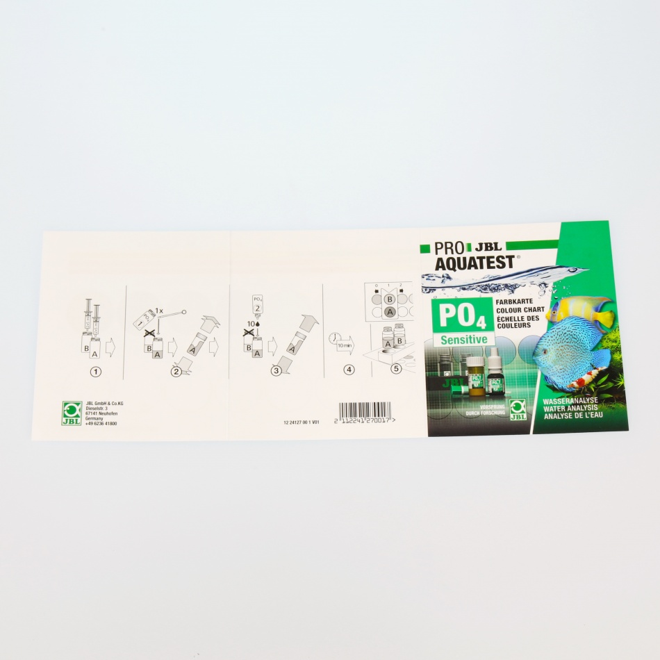 Test apa acvariu JBL PRO AQUATEST PO4 Phosphat Sensitiv