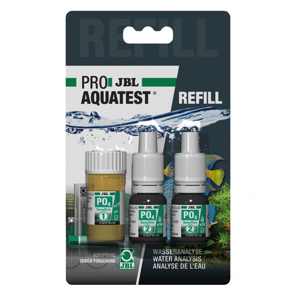 Rezerva test apa acvariu JBL PRO AQUATEST PO4 Phosphat Sensitiv Refill