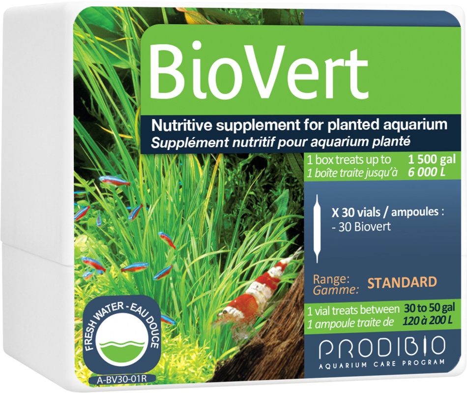 Fertilizant plante acvariu Prodibio BioVert 30 fiole