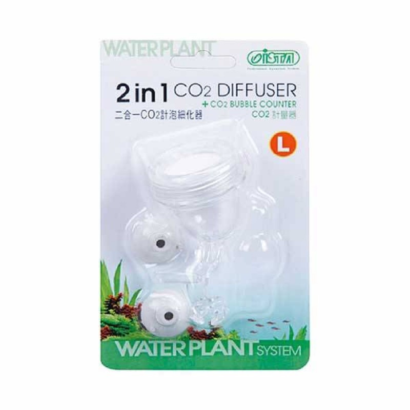 ISTA Difuzor CO2+numarator bule 2in1 L