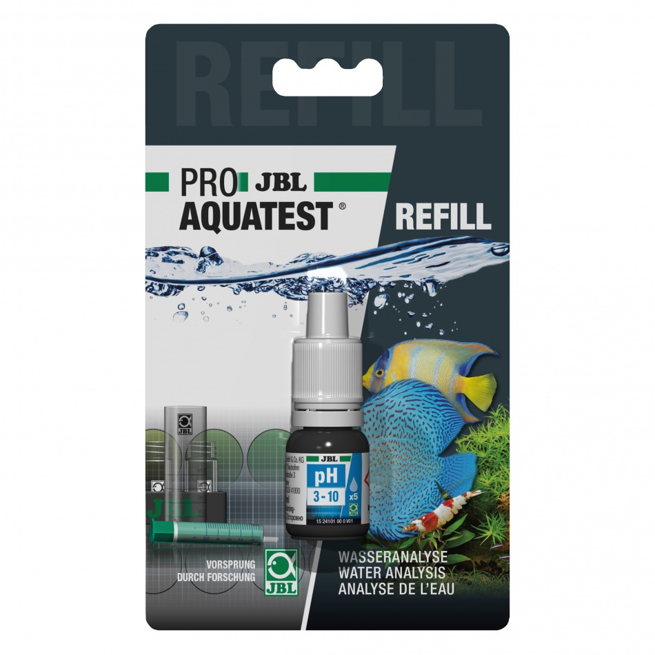 Rezerva test apa acvariu JBL PRO AQUATEST pH 3.0-10.0 Refill