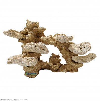 Decor ceramic acvariu Aquaroche Reef Backwall H 37 cm