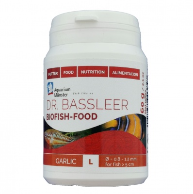 Aquarium Munster Biofish Food GARLIC L 60 g