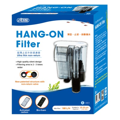 Filtru cascada acvariu ISTA Hang-On I-851