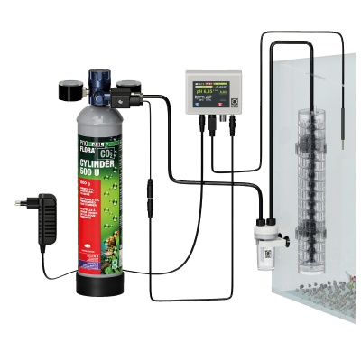 Set fertilizare CO2 acvariu JBL ProFlora CO2 PROFESSIONAL SET U